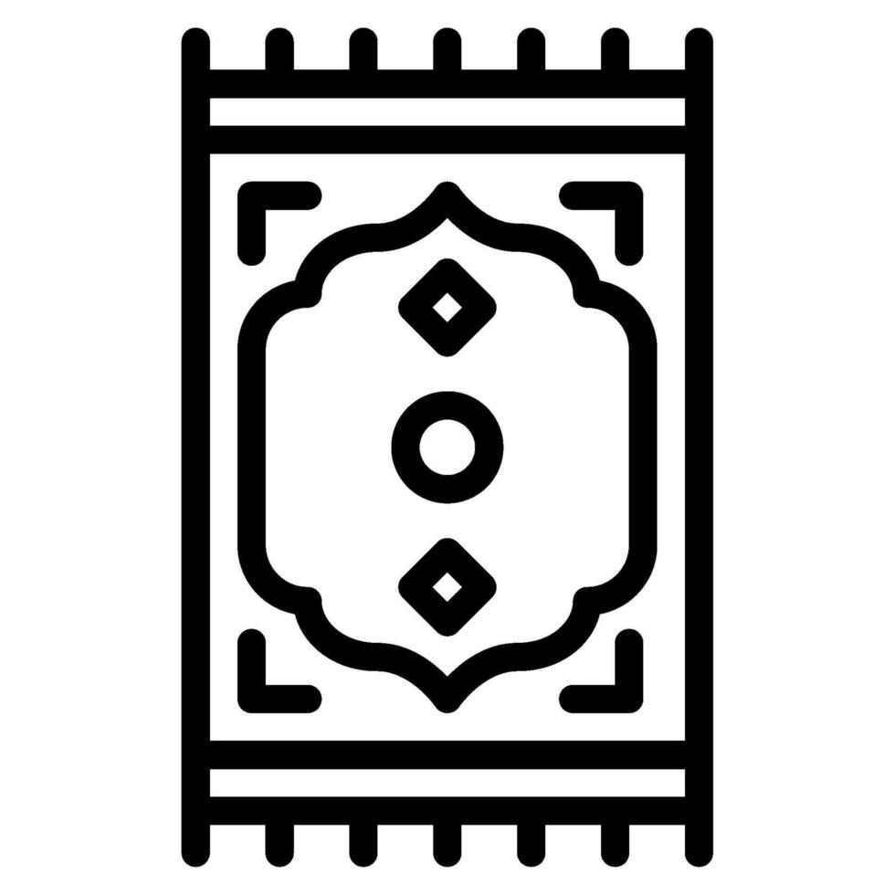 Minimalist Outline Star Icon for vector
