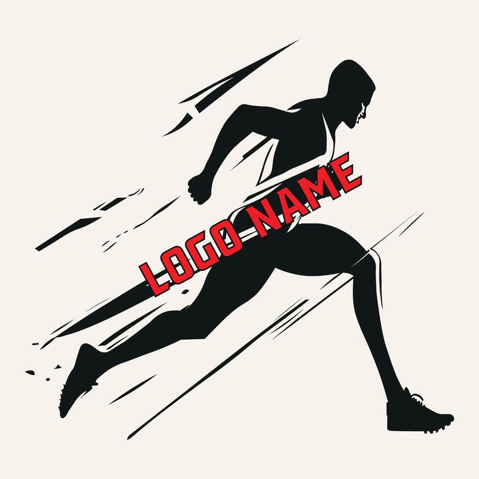 The logo consists of an abstract, stylized vector