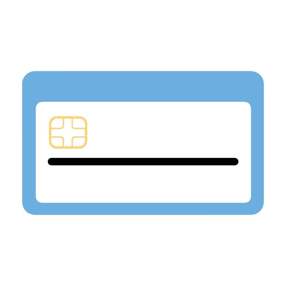 credit card icon illustration vector
