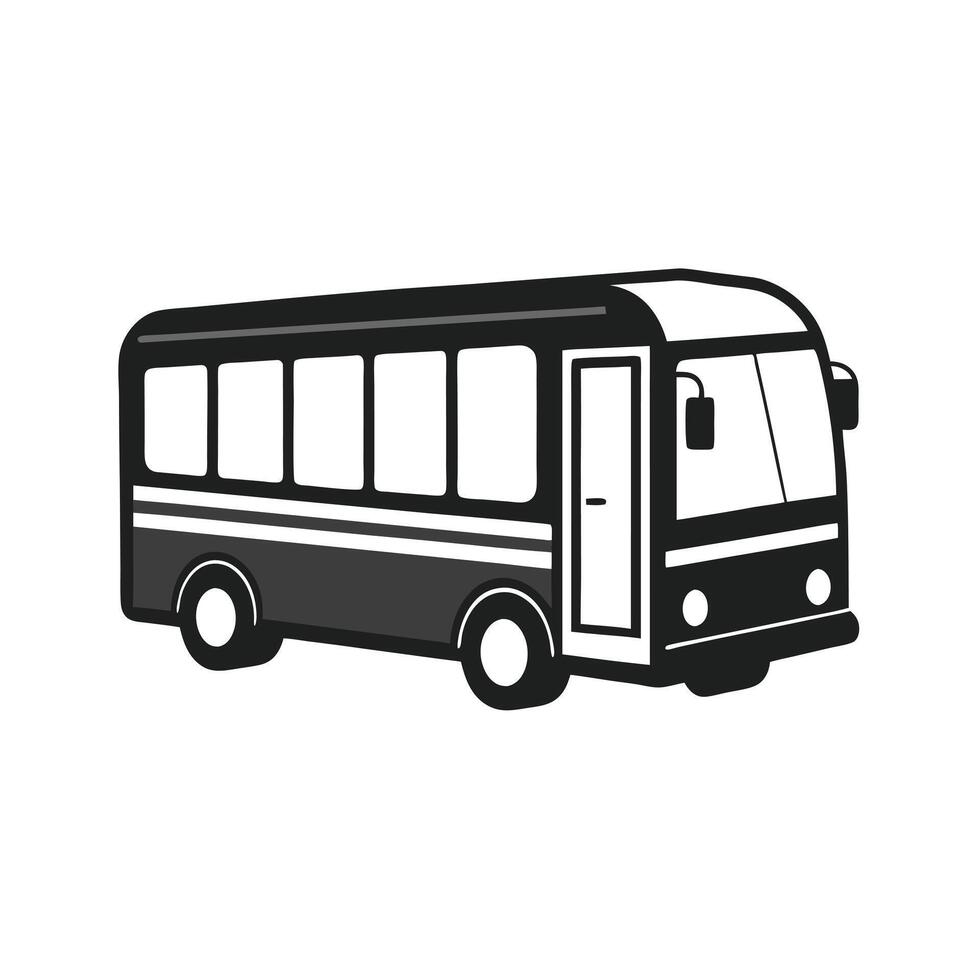 City Public Bus Icon vector