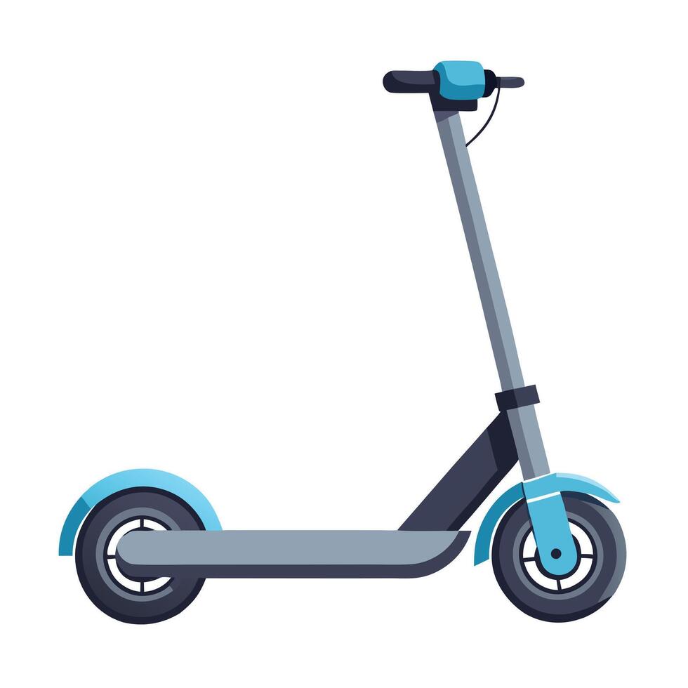 Electric Sky Walker Scooter Icon vector