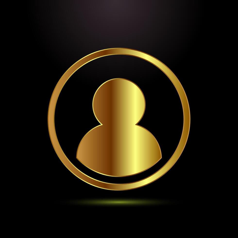 User profile icon design, User profile sign vector