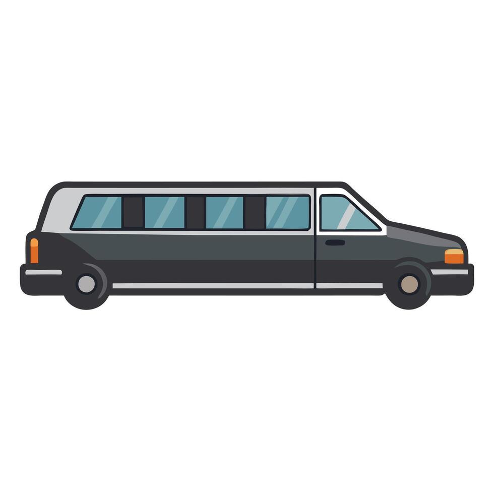 Luxurious Limo Icon vector