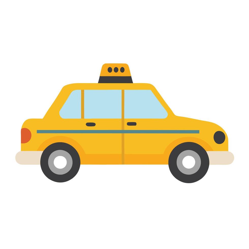Classic Taxi Icon vector