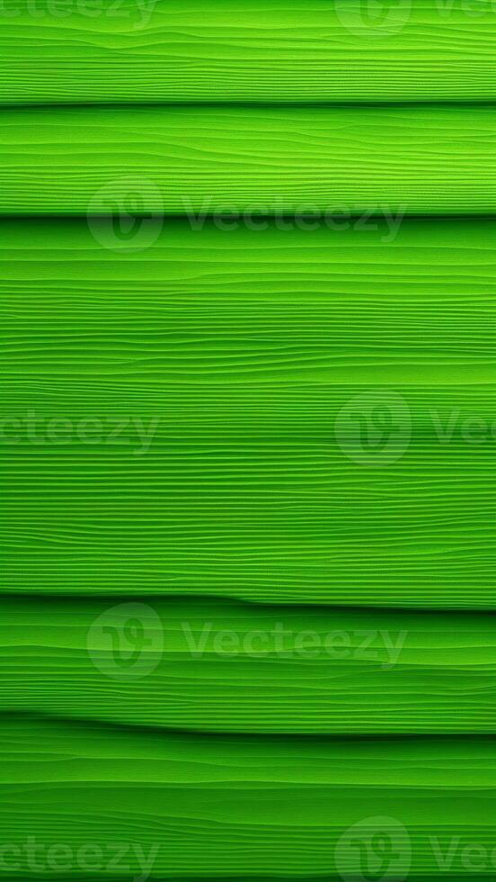 Green wooden planks with horizontal texture, abstract background for design and decoration photo