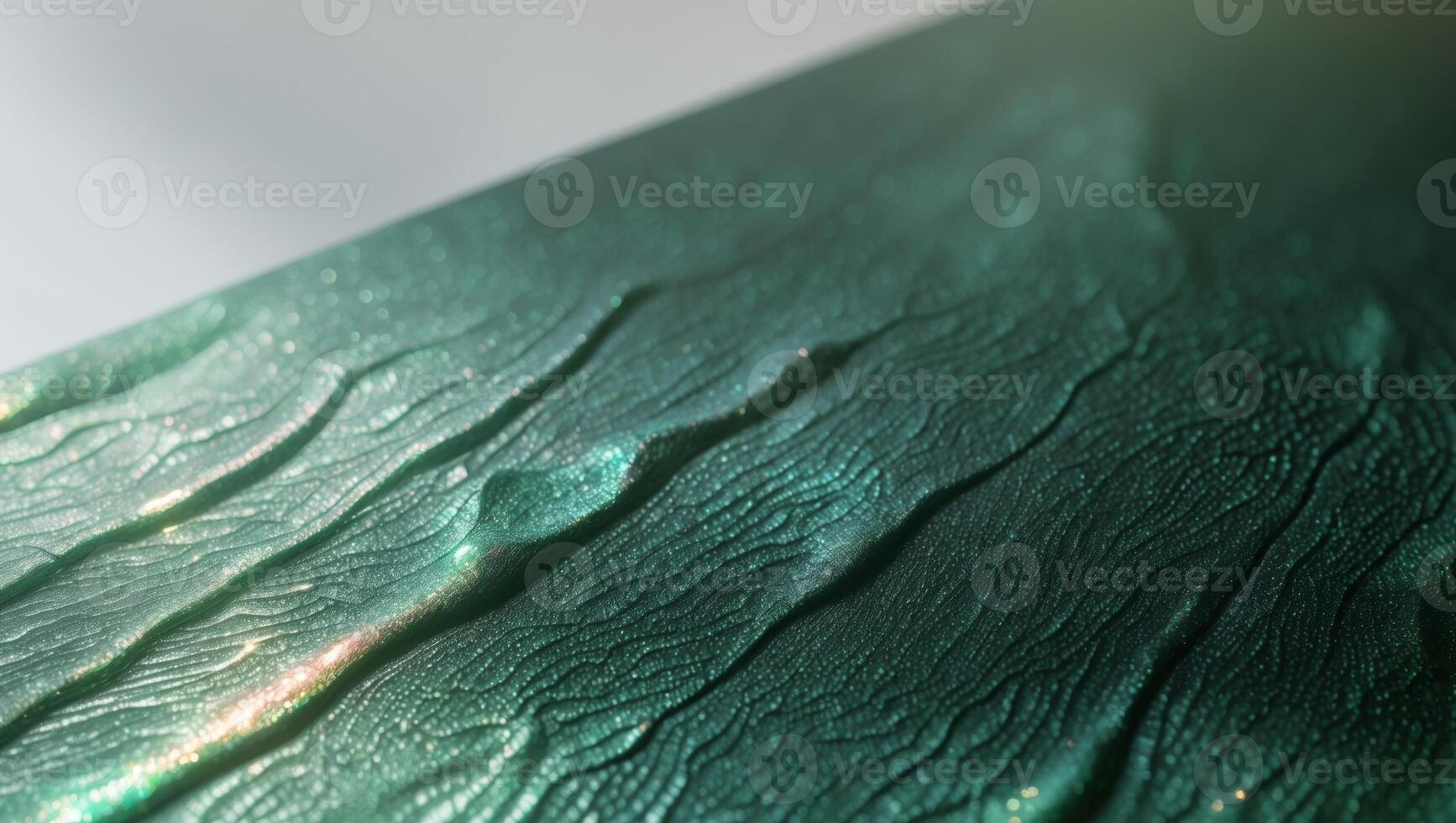 Close Up Dark Green Textured Surface with Subtle Shimmer photo