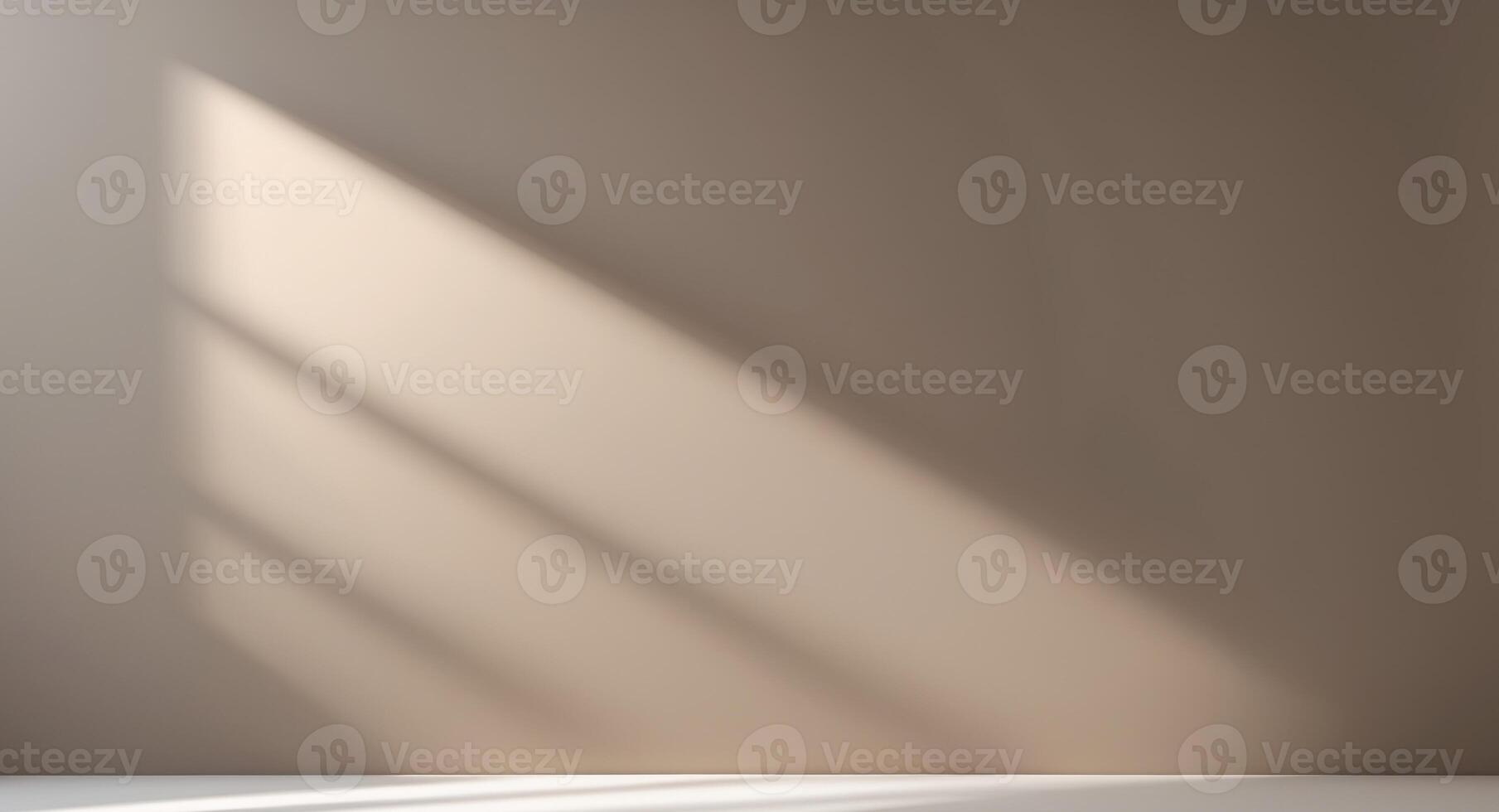 Warm Taupe with Diffused Shadow Gradient. photo