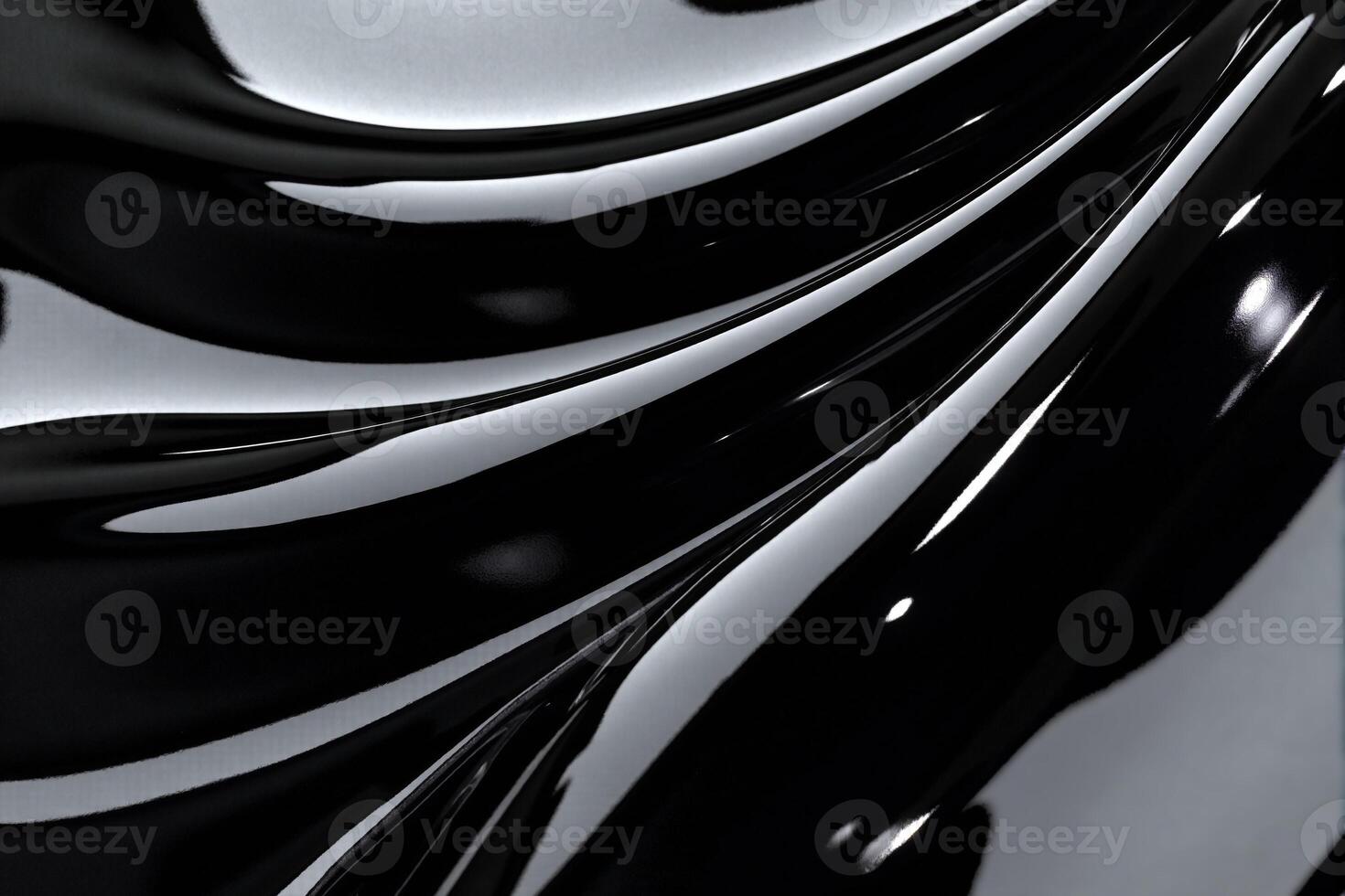 A black and white photo of a wavy surface