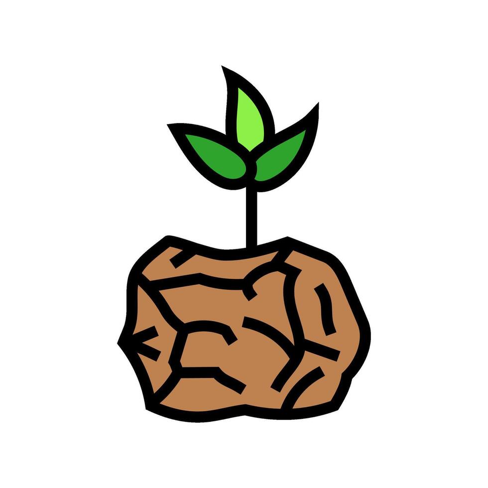 compostable packaging sustainable beauty color icon illustration vector