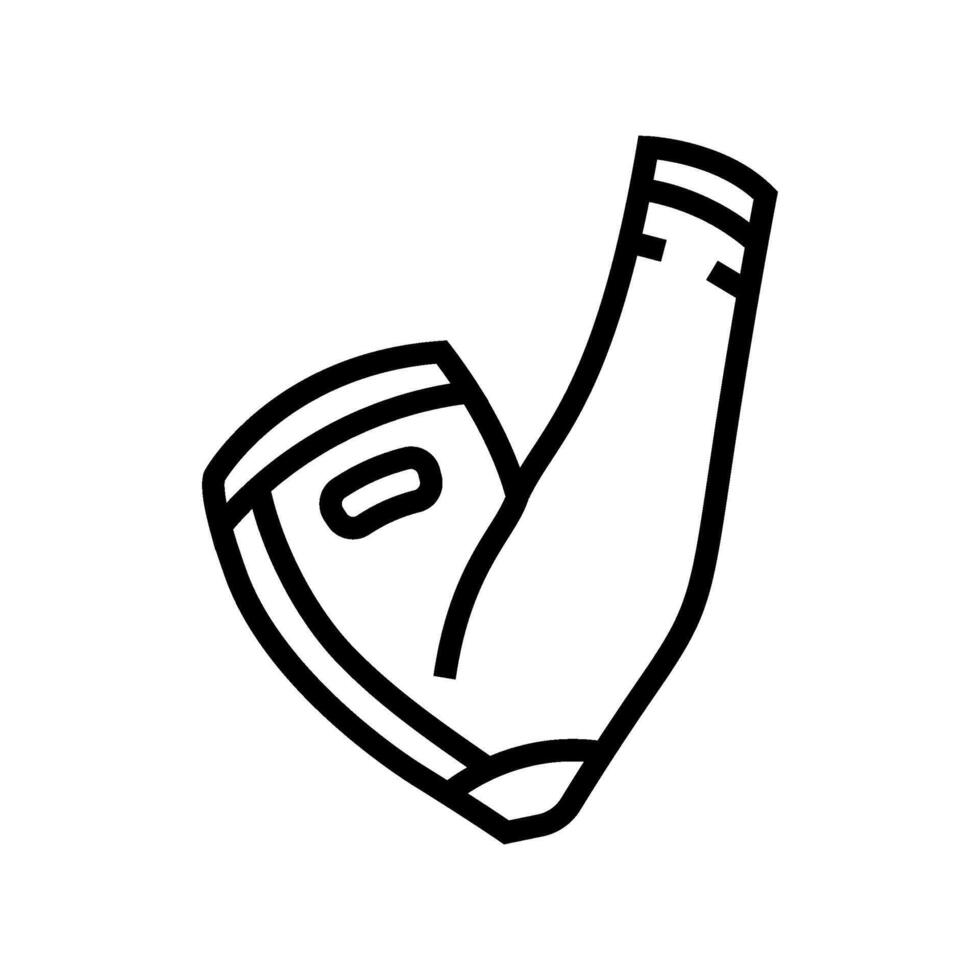 compression sleeve recovery wellness line icon illustration vector