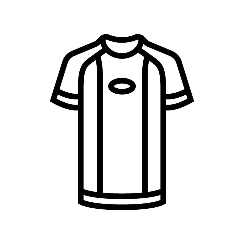 performance t shirt quick dry line icon illustration vector