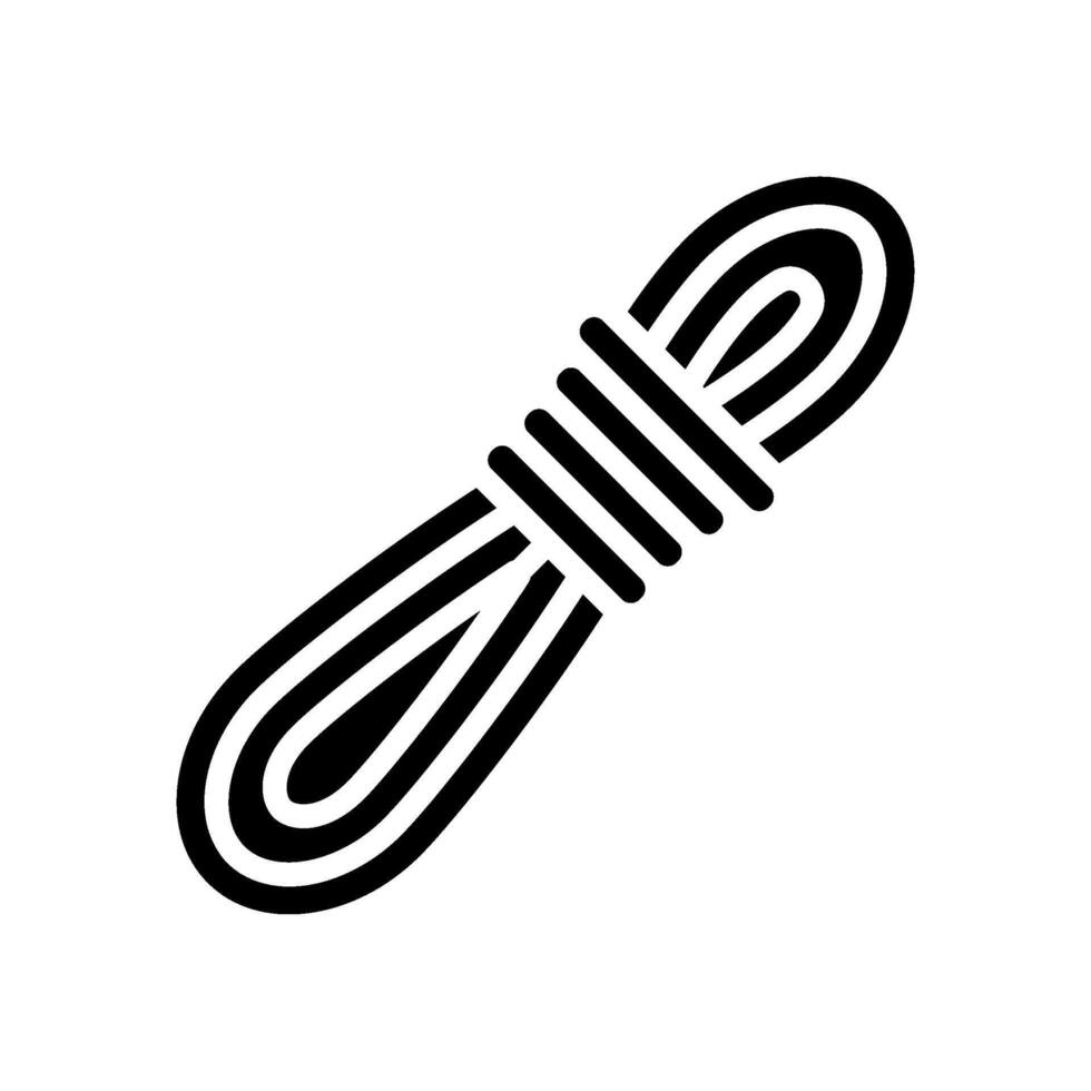 rescue rope water trip tourism glyph icon illustration vector