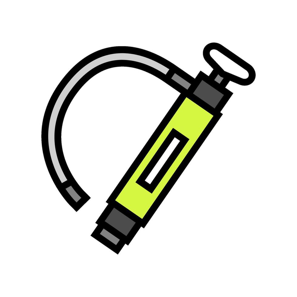 bilge pump water trip tourism color icon illustration vector