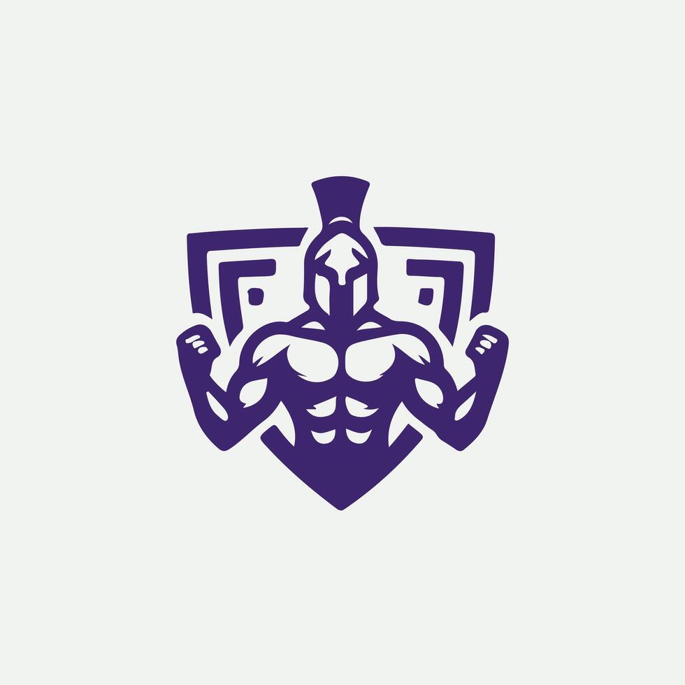 Linear Spartan Rise Linear Spartan vector