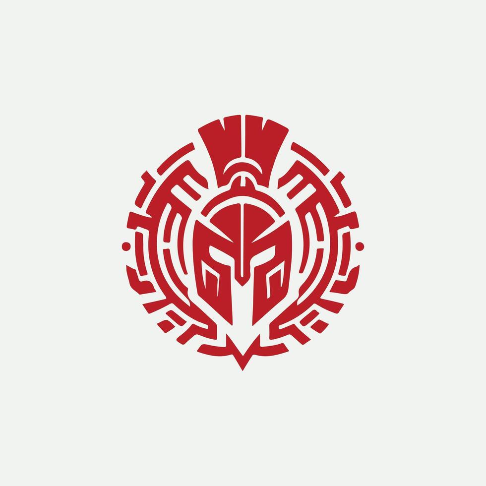 Linear Bravery Linear Spartan vector