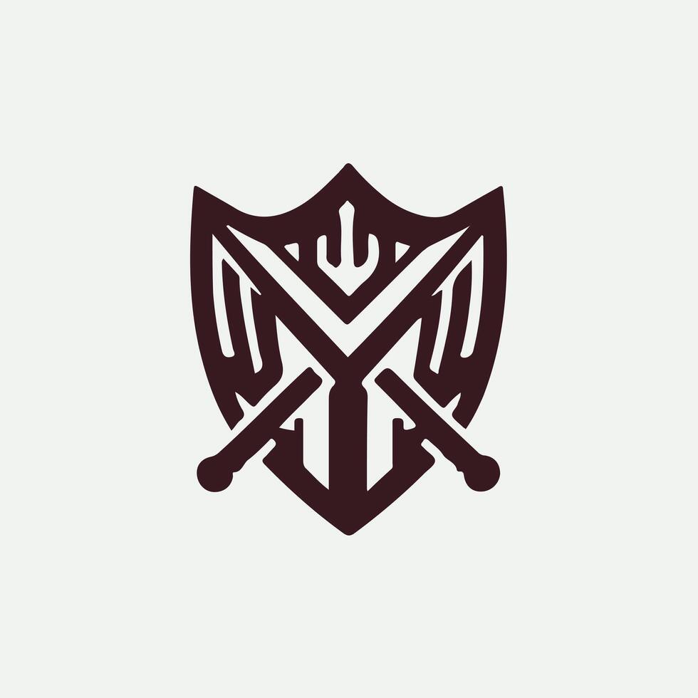 Linear Charge Linear Spartan design vector