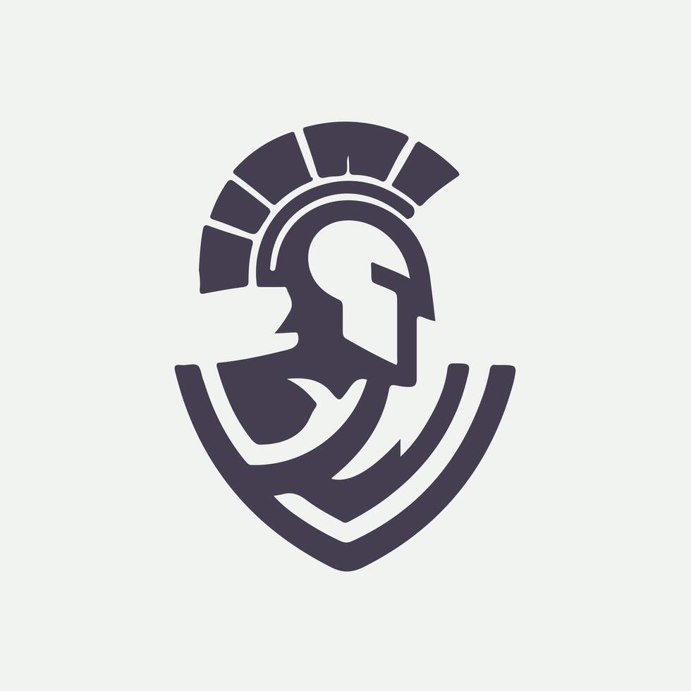 Spartan Arrow Linear Spartan design vector