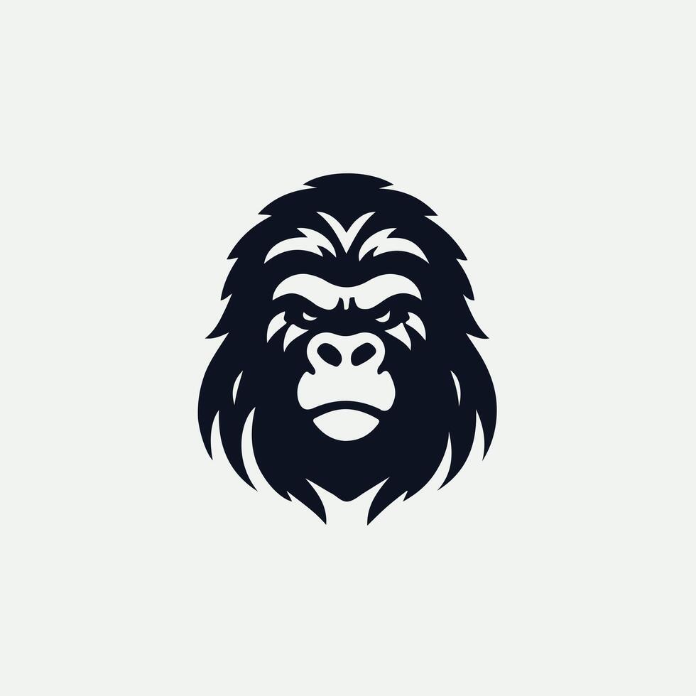 Wild Alpha Gorilla Design vector