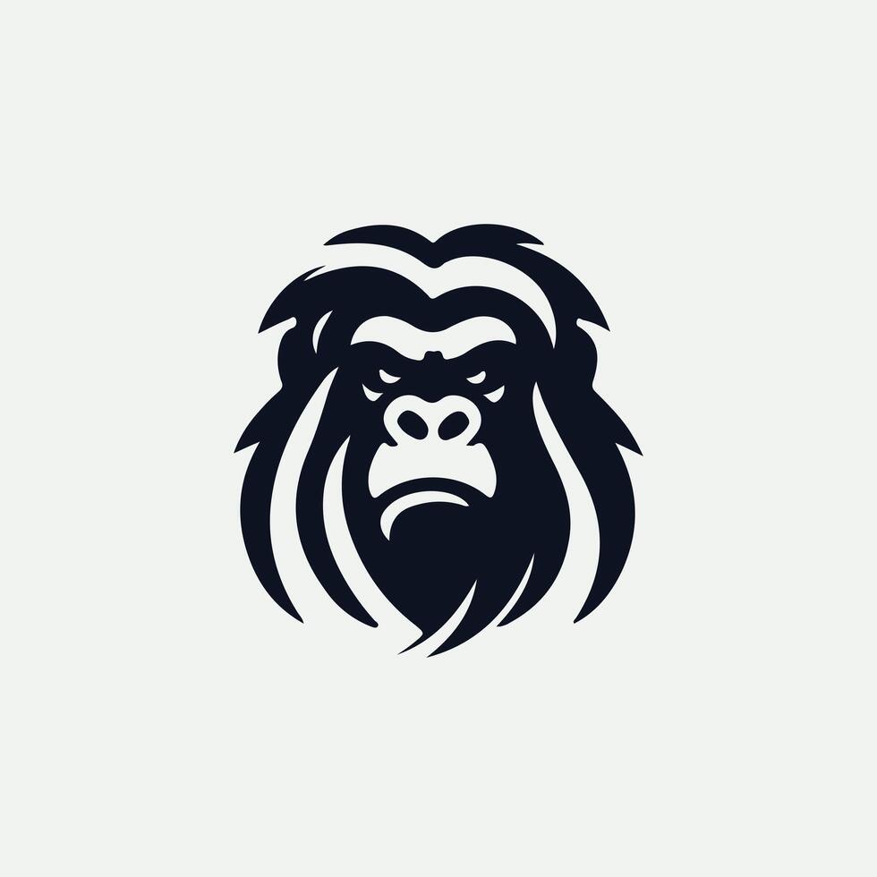 The Ape Dynasty Gorilla Design vector