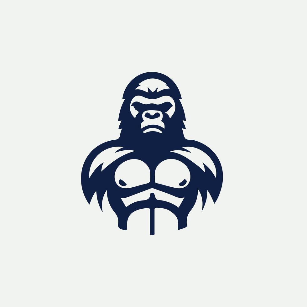Gorilla Beastmode Logo vector