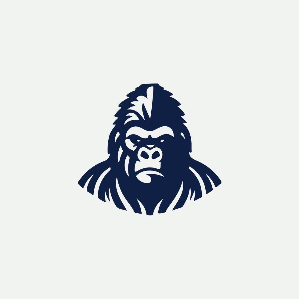 Gorilla Kingdom Design vector