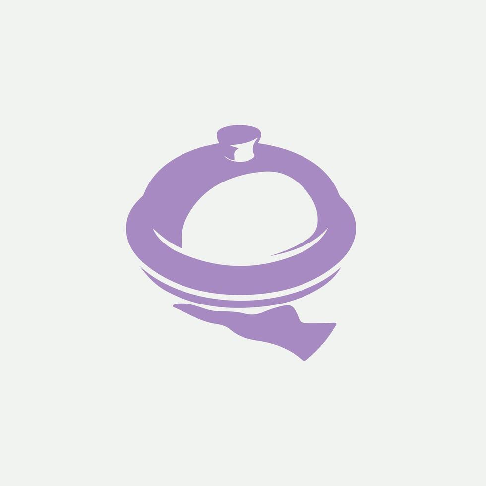 Service Ace waiter design vector