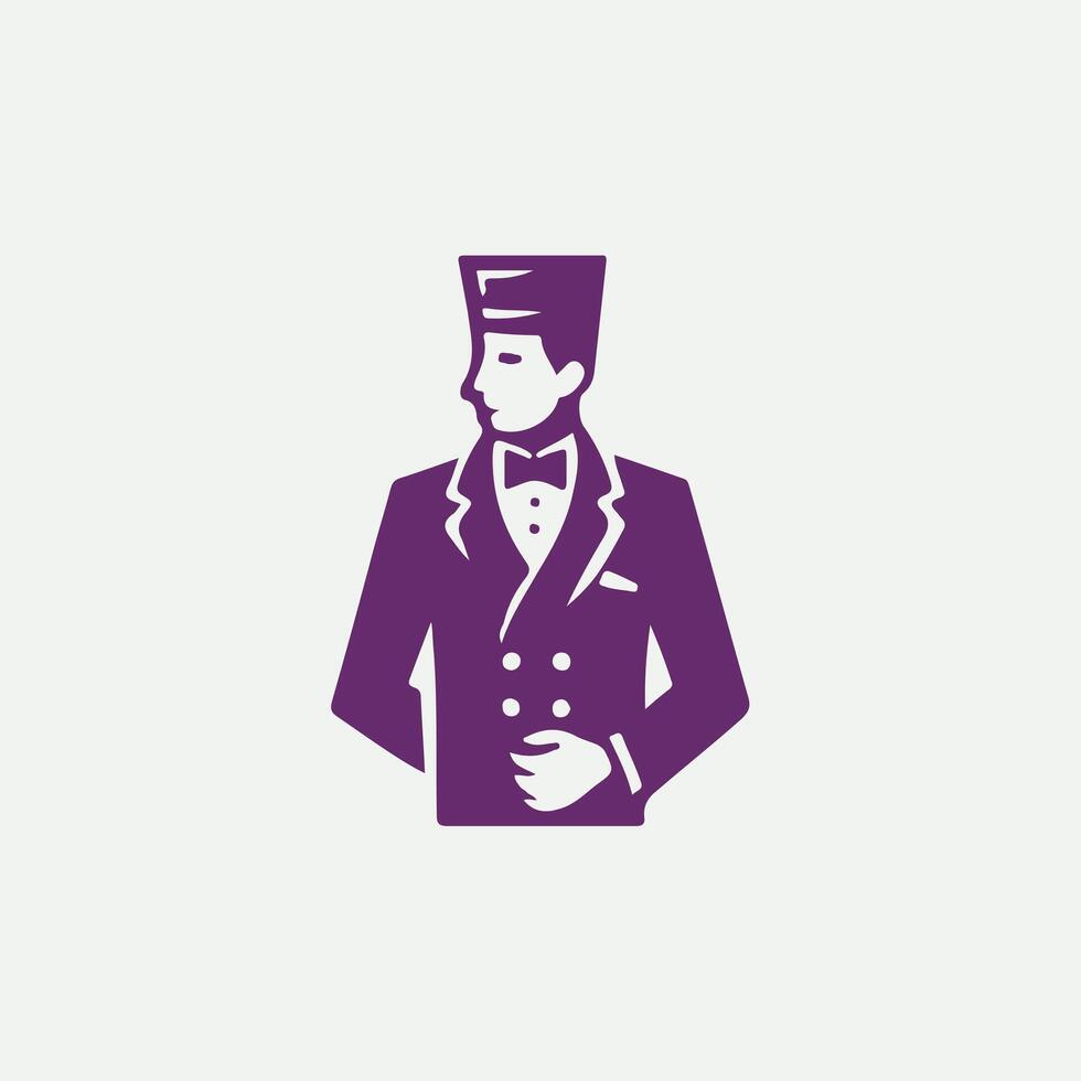 Your Waiter waiter logo vector