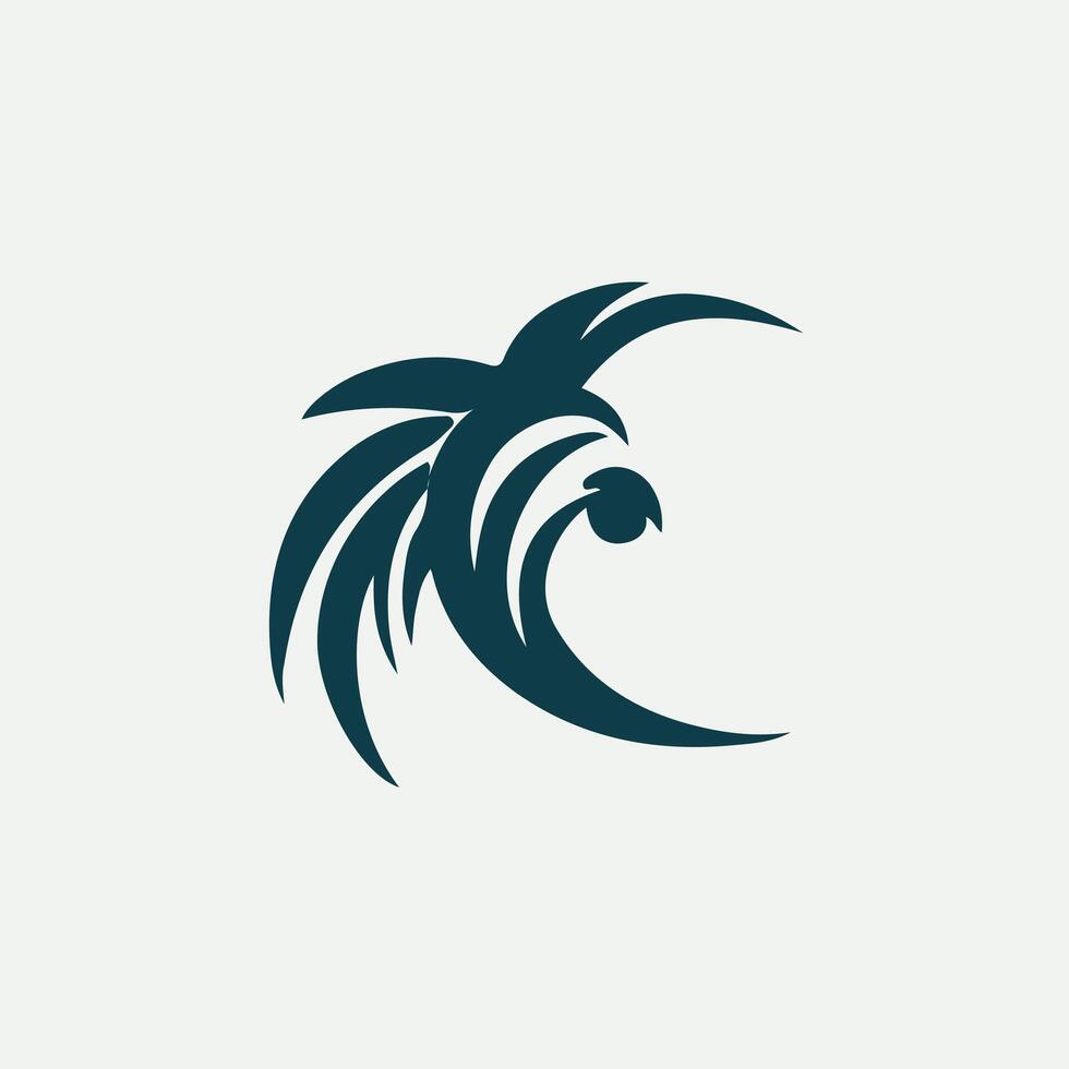 Boulder Grit Tropical Bird logo vector