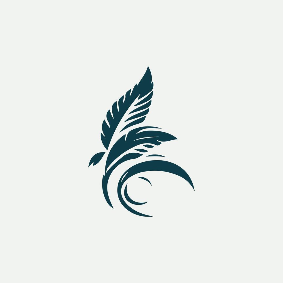 Boulder Peak Tropical Bird logo vector