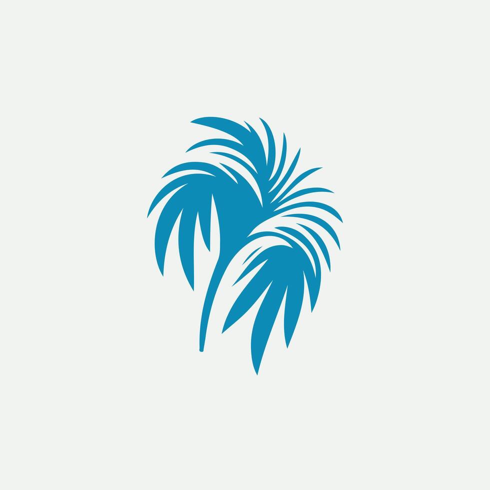 Azure Flap tropical bird vector