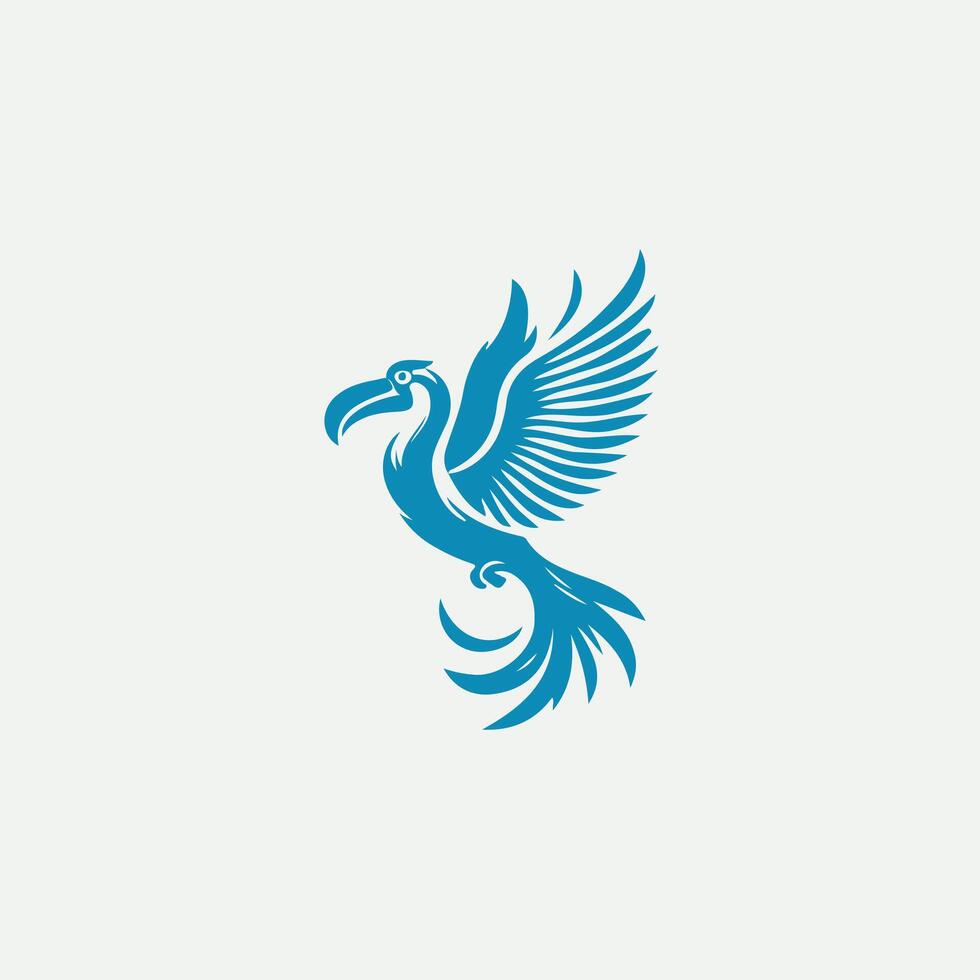 Parrot Pulse tropical bird vector