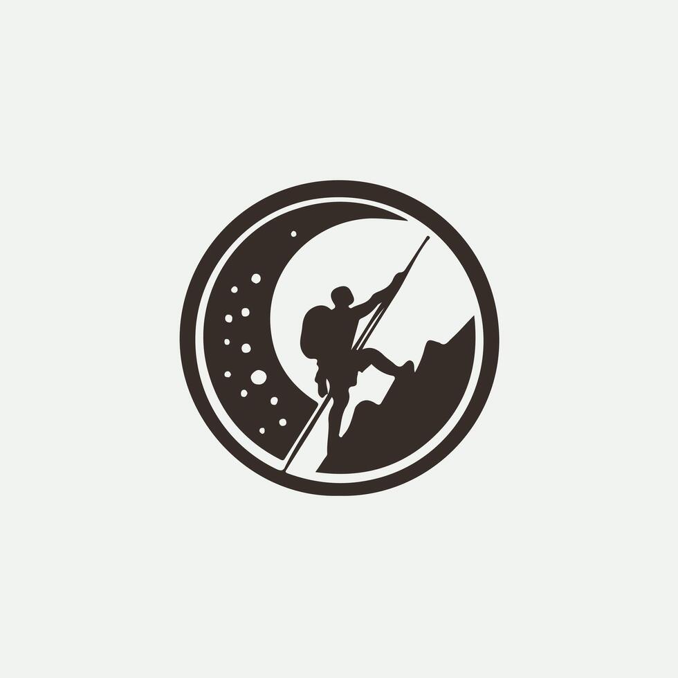 Rock Reach Climb Core vector