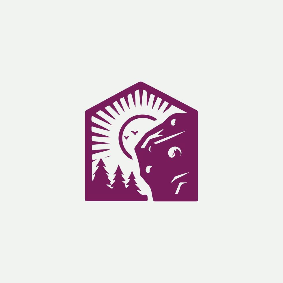 Crag Craft Rock Climbing vector