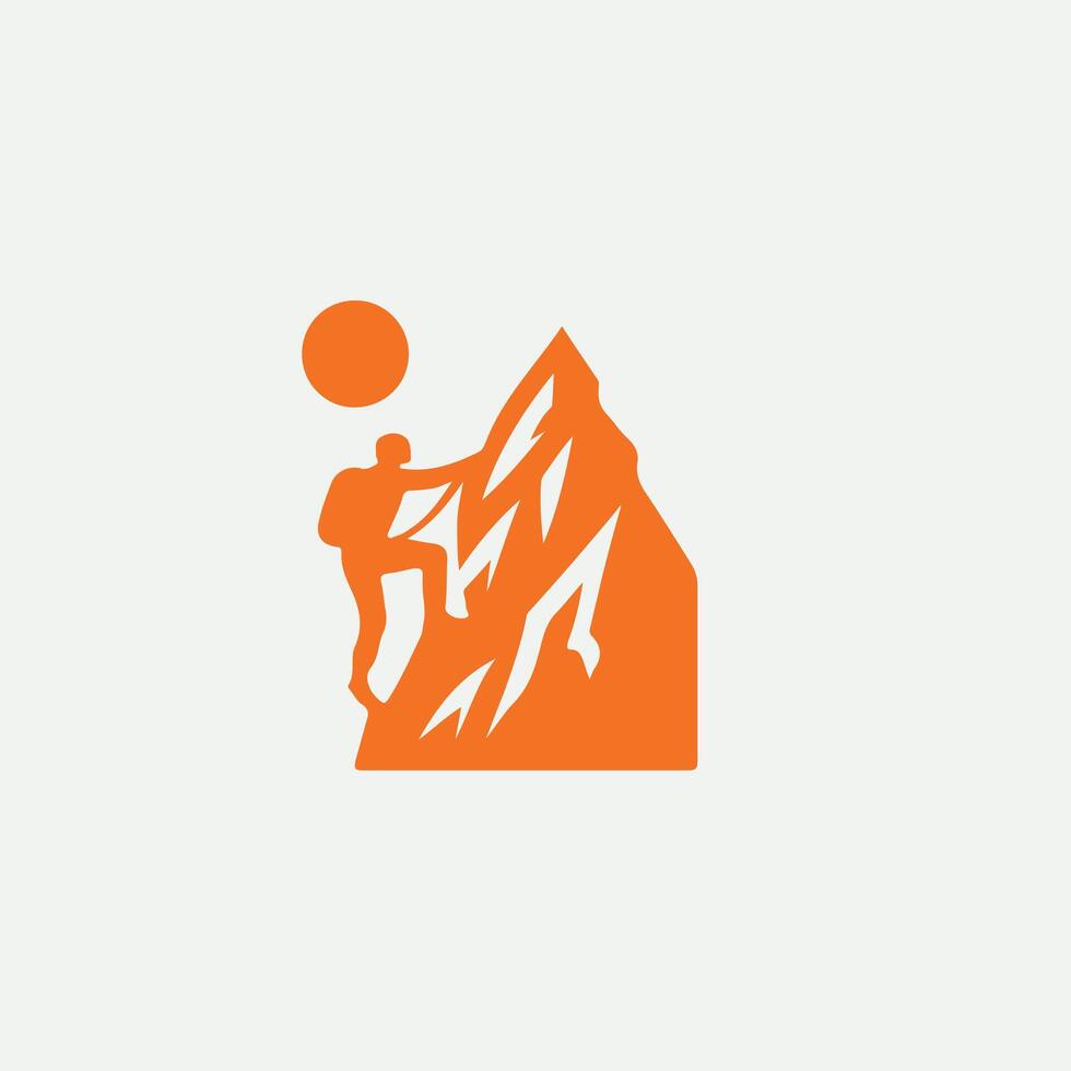High Ridge Venture Rock Climbing vector