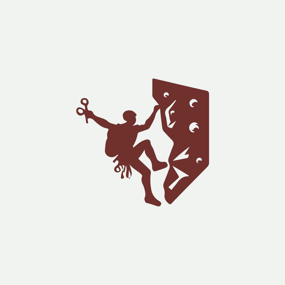 Boulder Bound Rock Climbing designs vector