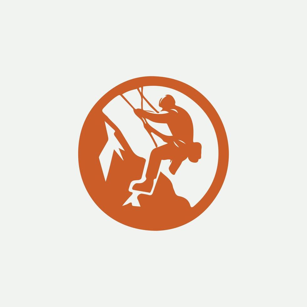 Bold Ridge Rock Climbing designs vector