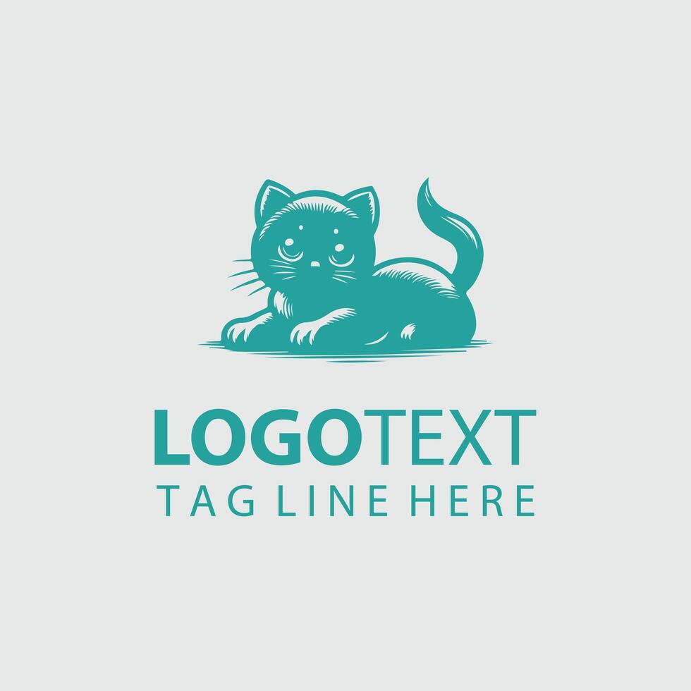 Tiny Whiskers Kitten l vector