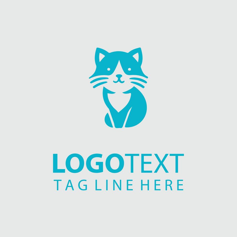 The Kitten Spot Kitten logo vector