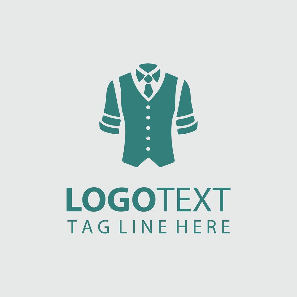Legacy Tailor Man Dress Logo vector