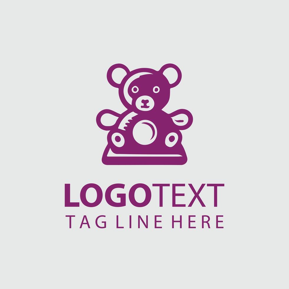 Toy Time toy logo vector