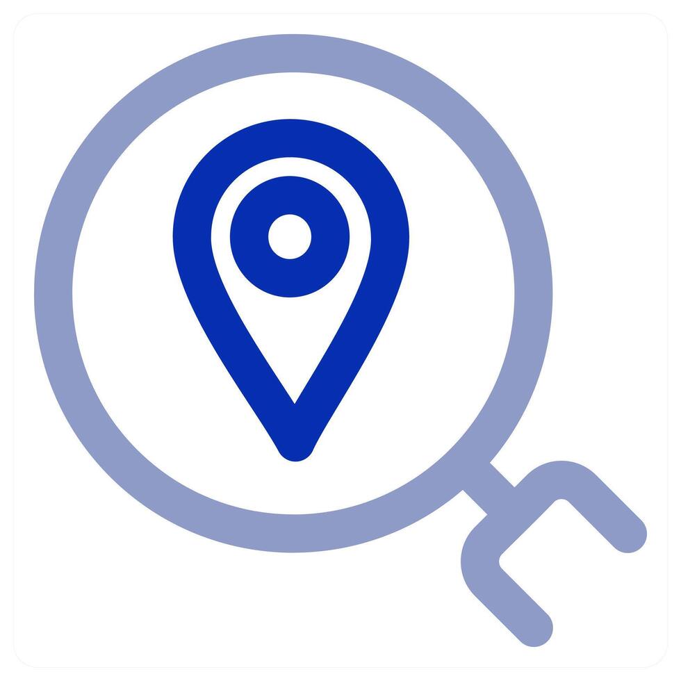 Search Location icon vector