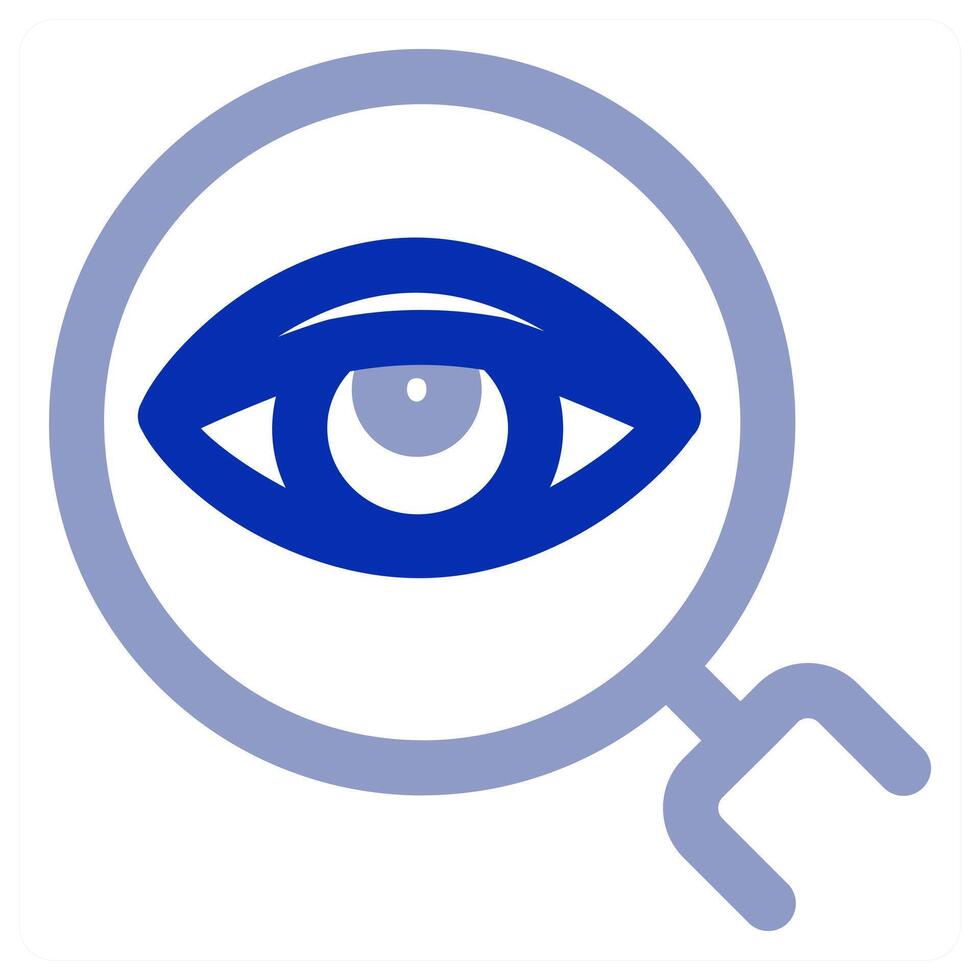 Search Vision icon vector
