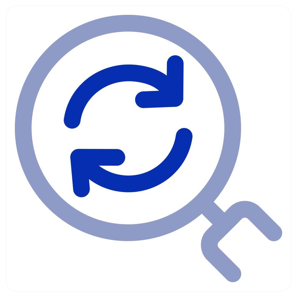 Reload Search icon concept vector