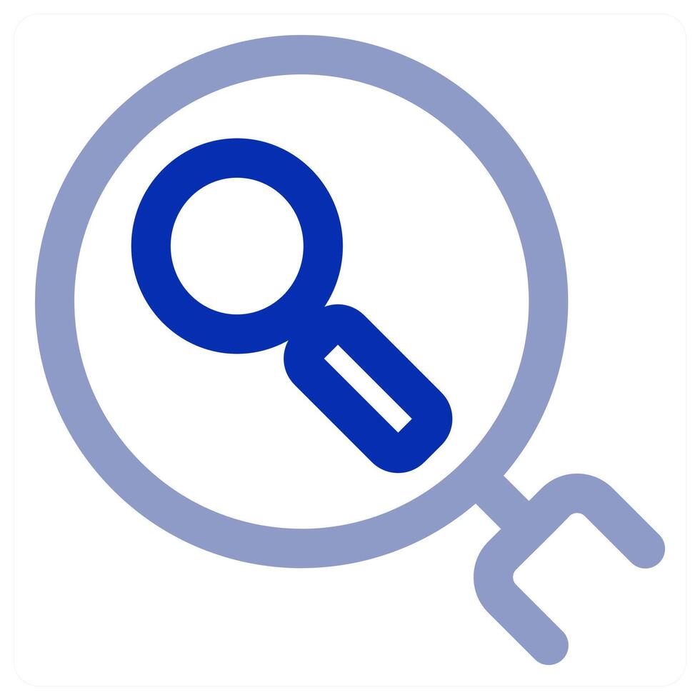 Search and find icon vector