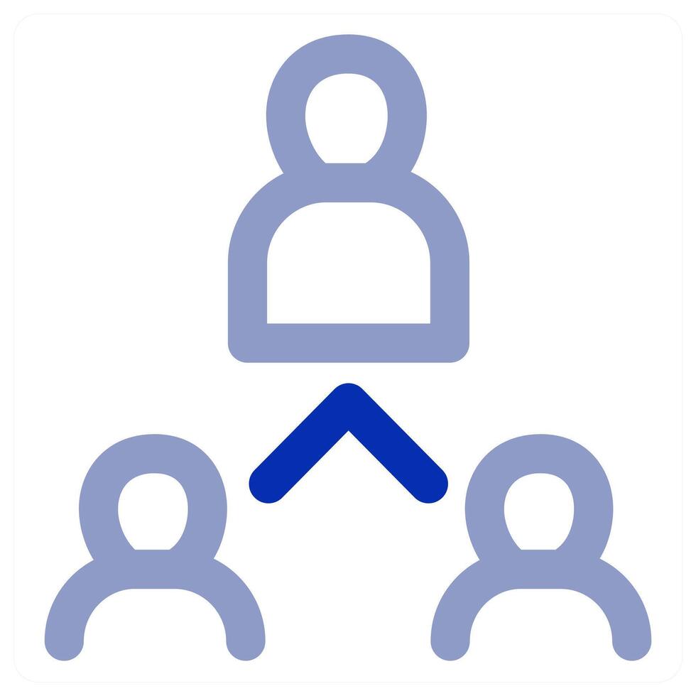 Hierarchy structure icon concept vector