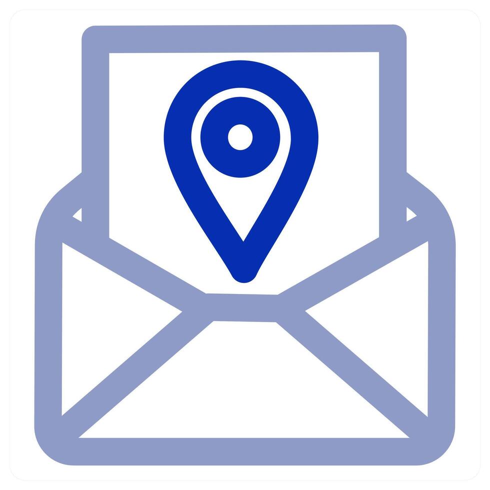 Message Location icon concept vector