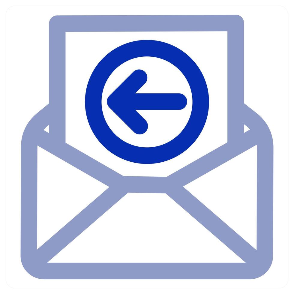 Receive Message icon concept vector