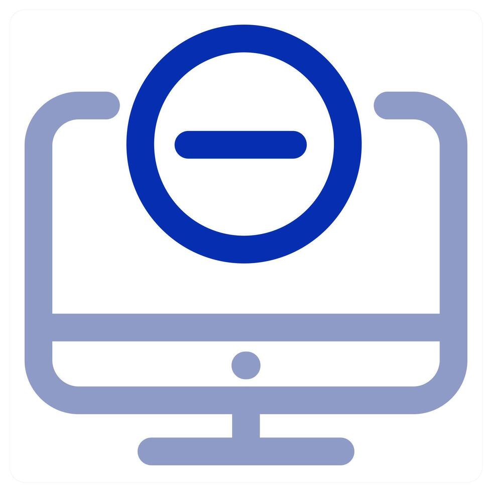 Remove Laptop icon concept vector