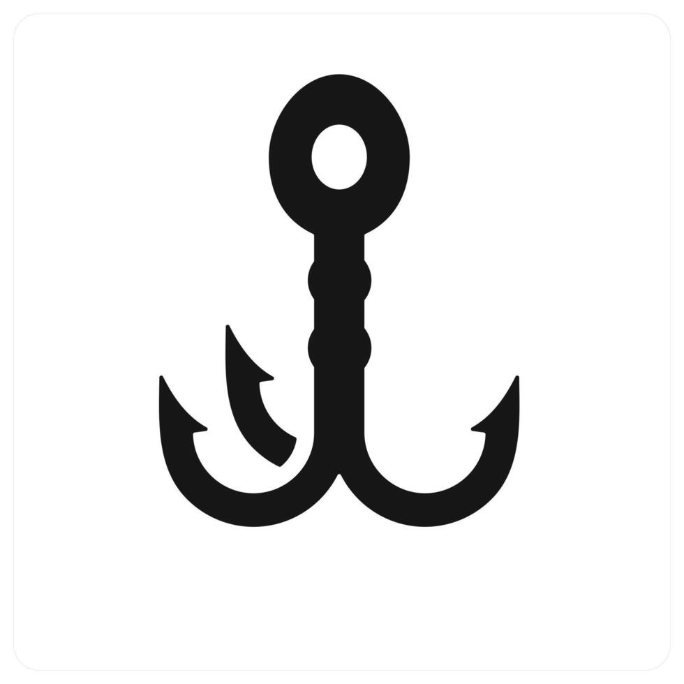 Anchor icon concept in red vector