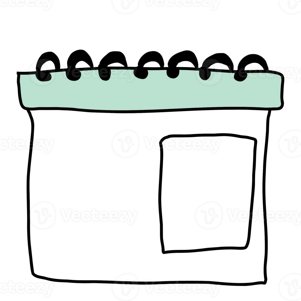 a calendar illustration png